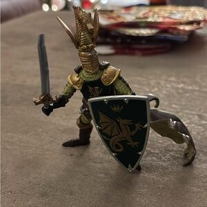 Knight Action Figure with Shield and Sword